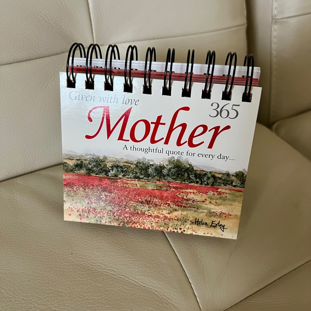 Spiral-Bound Desk Calendar - 365 Mother Quotes/Sayings